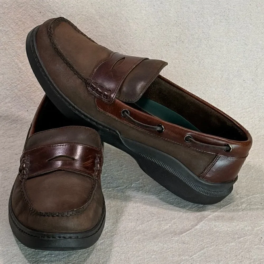 Bass 'Sloop' Penny Loafers Mens Size 10M